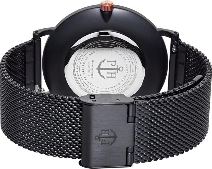 Actual product image Paul Hewitt Sailor Line Black Sunray (Analogue wristwatch, 39 mm)
