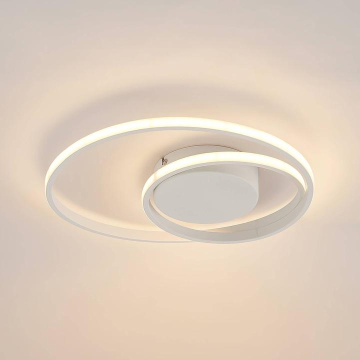 Actual product image Lindby LED ceiling lamp Emisua CCT dimmable white (850 lm)