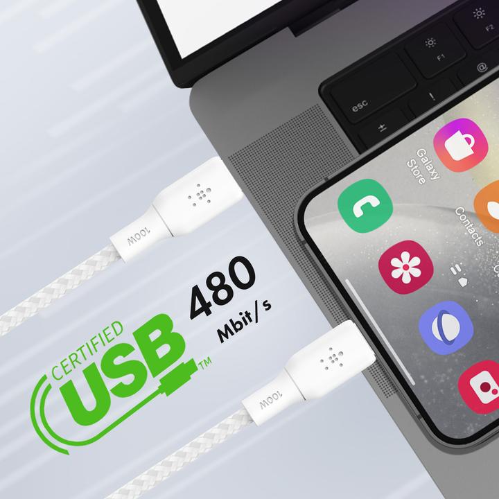 Immagine prodotto Belkin USB C – USB C (3 m, USB 2.0)