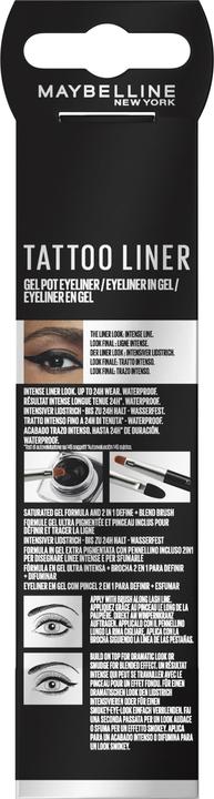 Actual product image Maybelline New York Eye Studio (950 Blackest Black)