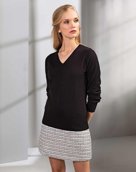 Actual product image Premier Knit Sweater With V Neck (50 D)