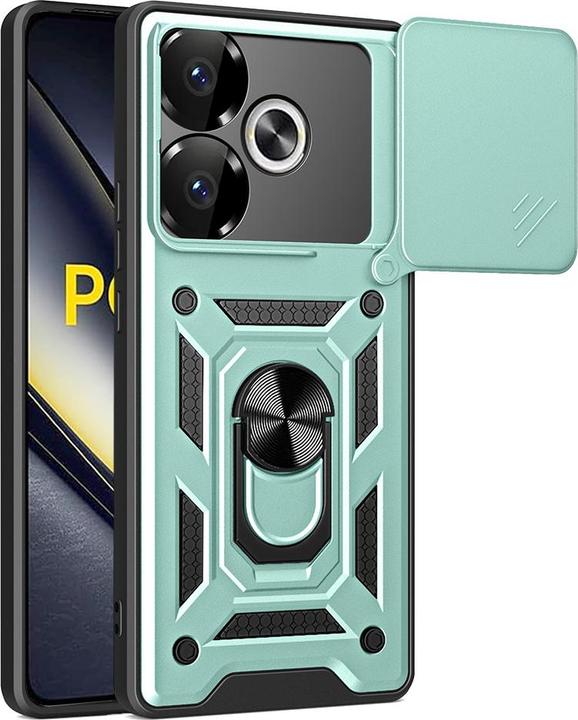 Actual product image Techsuit - CamShield Series - Xiaomi Poco F6 - Green (Xiaomi Poco F6)