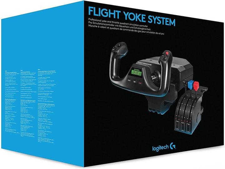 Actual product image Logitech G Saitek Pro Flight Yoke System (PC)