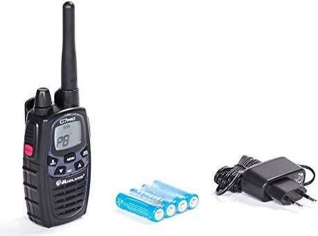 Productafbeelding Midland G7 Pro Enkelvoudige PMR + LPD radio met 16 kanalen (10 km)