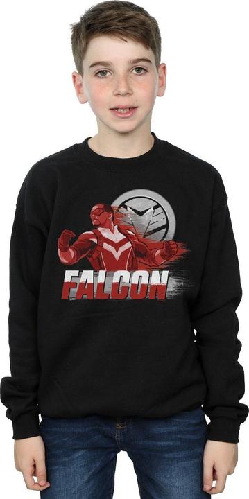 Immagine prodotto The Falcon And The Winter Soldier Falcon Red Fury Felpa Ragazzi (140, 146)