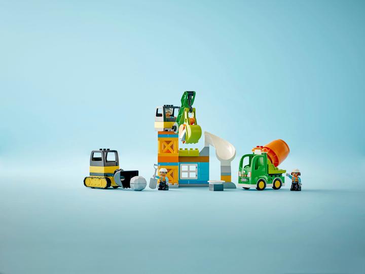 Produktbild LEGO Baustelle mit Baufahrzeugen (10990)