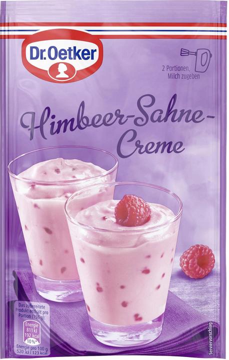 Immagine prodotto Dr. Oetker Crema di lamponi (62 g)