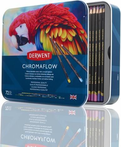 Produktbild Derwent Chromaflow Buntstifte (Mehrfarbig, 72 x)