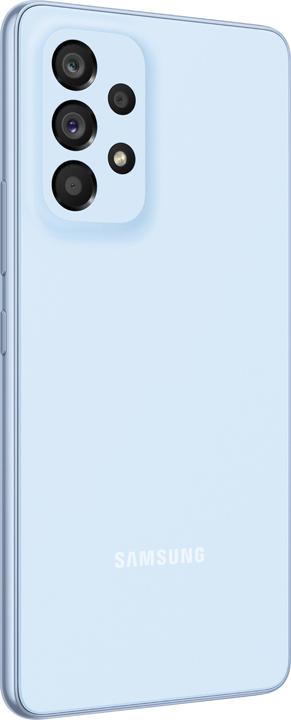 Actual product image Samsung Galaxy A53 5G (256 GB, Awesome Blue, 6.50", Dual SIM, 64 Mpx, 5G)