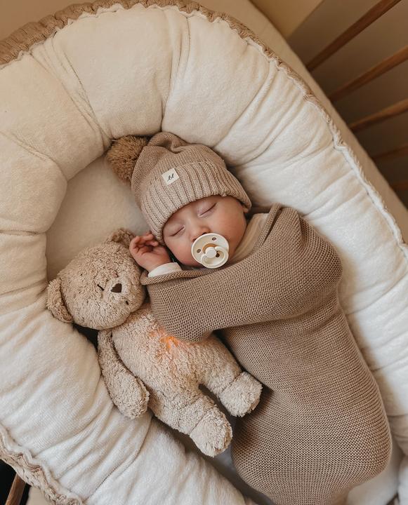 Actual product image Moonie Organic Humming Bear (28 cm)