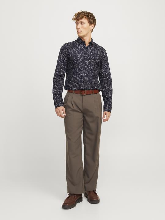 Produktbild Jack & Jones Jprblaleeds Print Dobby L/S Shirt Ln (M)