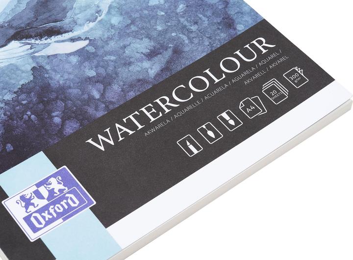 Image du produit Oxford Aquarellblock (A4, Blanc)