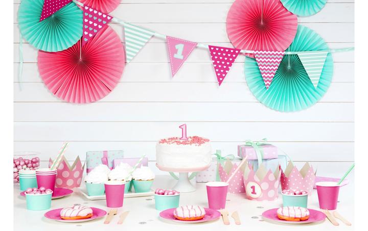 Immagine prodotto Partydeco Cannucce a righe rosa chiaro (10 x)