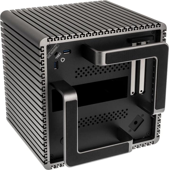 Actual product image Streacom DB4 Fanless Cube (Mini-ITX)