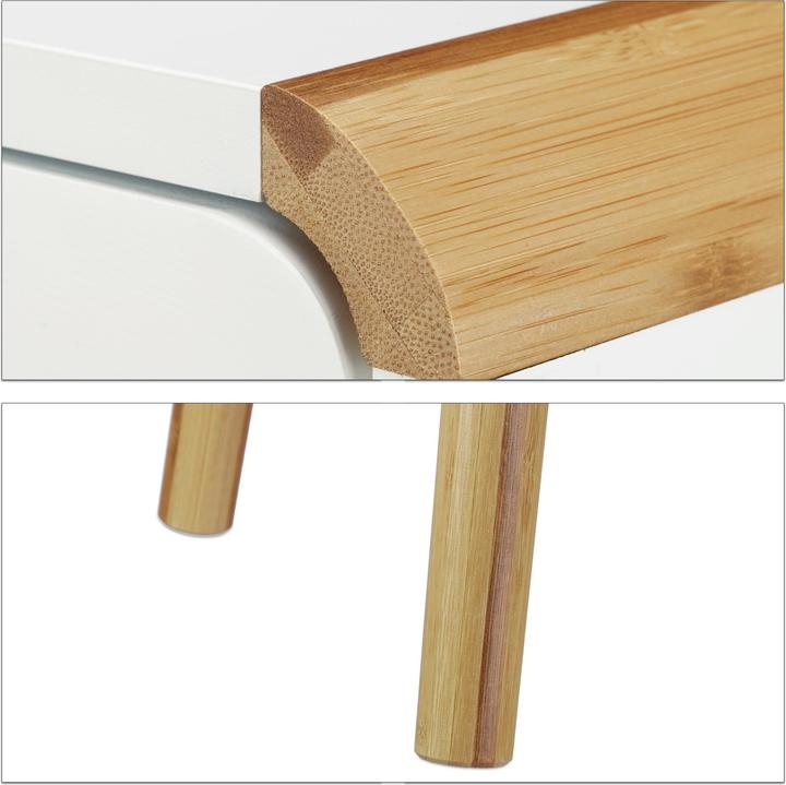 Actual product image Relaxdays bedside table (40 x 40 x 55 cm)
