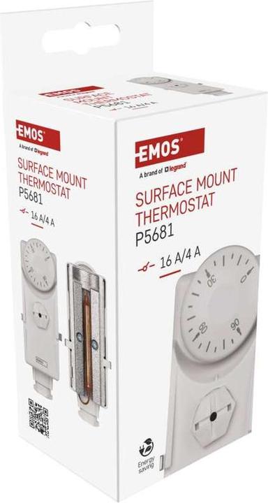 Produktbild Emos Anlege-Thermostat P5681, manuell