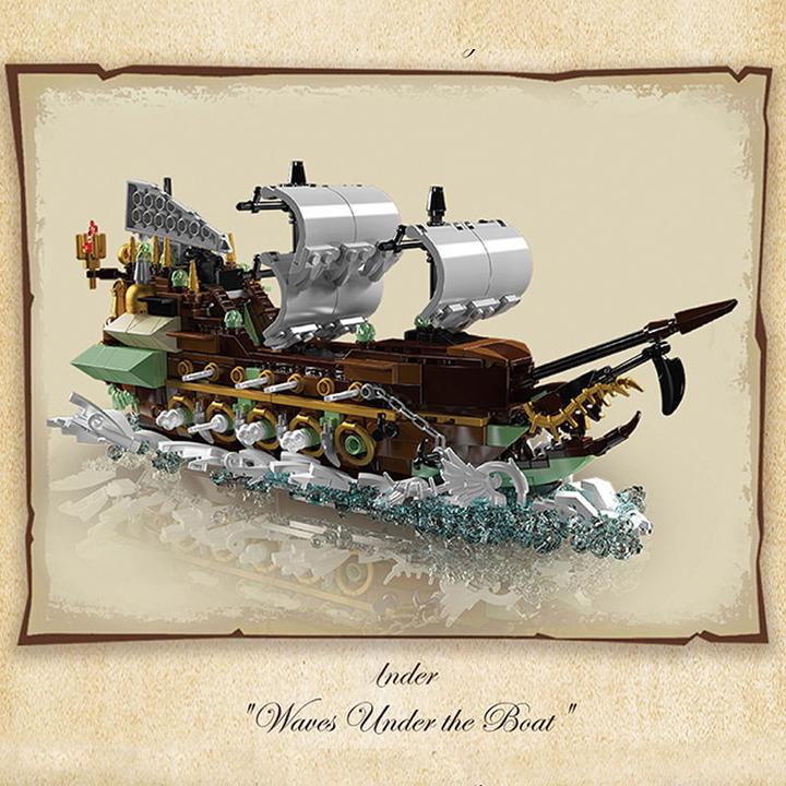 Image du produit Mould King Bateau en bouteille Queen Anne Revenge