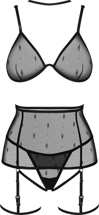 Image du produit Obsessive Freedom Anniverse Vierteiliges Set Schwarz (L)