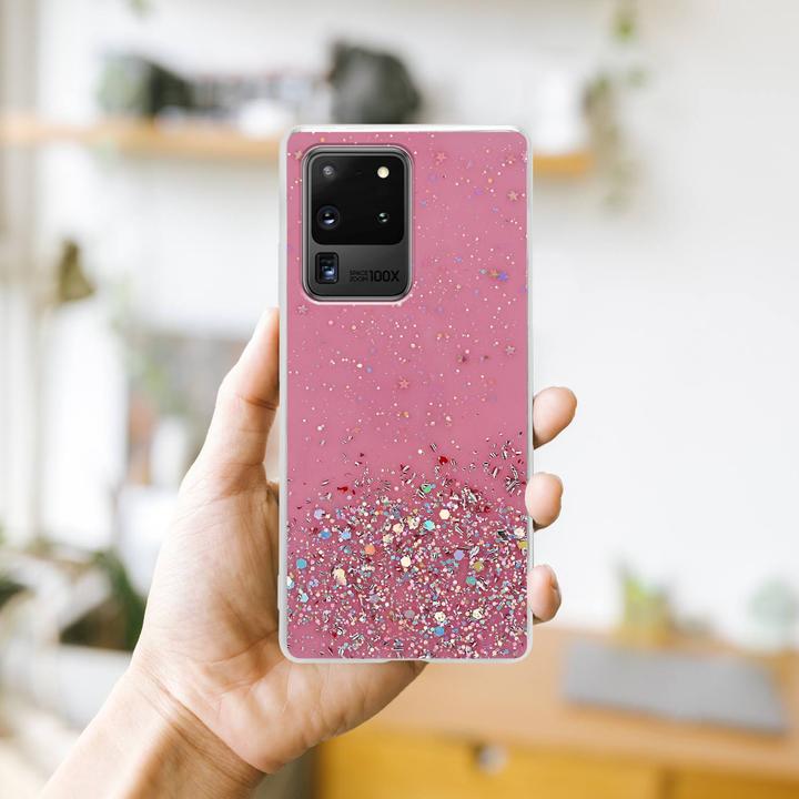 Produktbild Cadorabo TPU Cover funkelnder Glitter (Samsung Galaxy S20 Ultra)