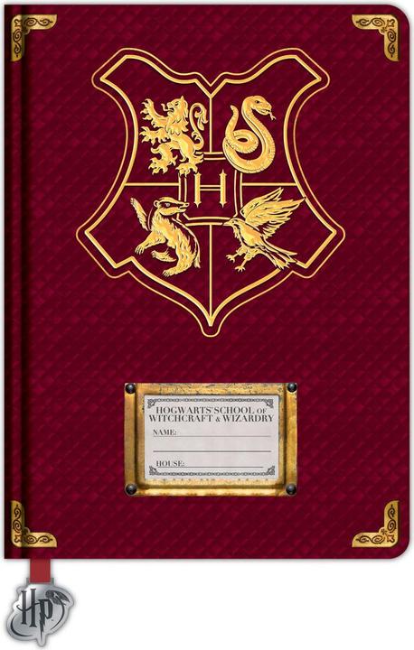 Blue Sky Harry Potter Hogwarts A5 notebook (21 x 14.5 cm, Soft cover)