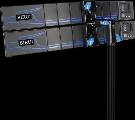 Actual product image Sirui Dragon B25R-D Set of 2 Bendable RGB LED Panel 25W for Photo + Video (Flash unit battery)