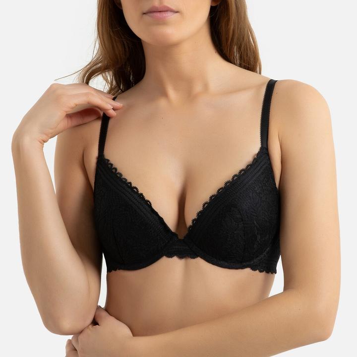 Immagine prodotto La Redoute Collections Reggiseno push-up in pizzo riciclato (80 C)