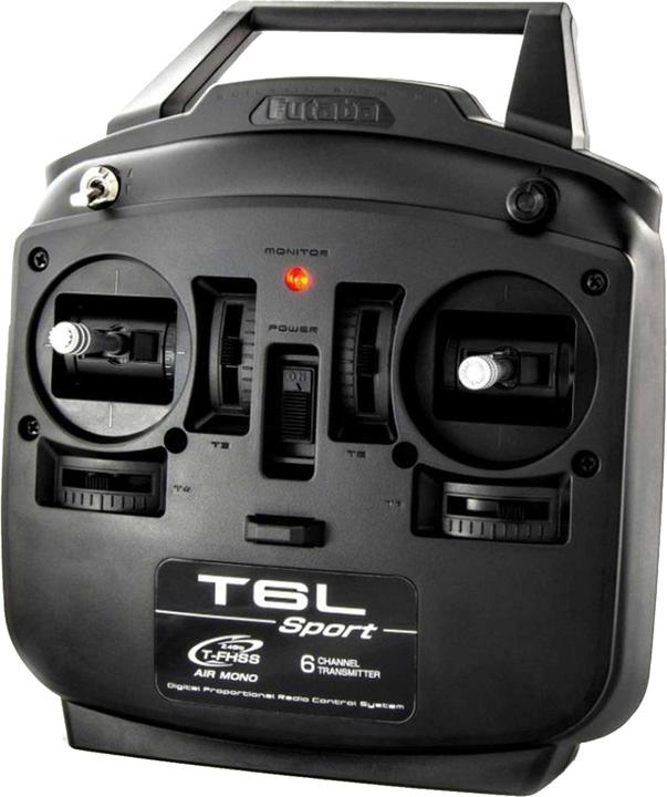 Actual product image Futaba T6L Sport T-FHSS Mode2 and R3106GF Receiver