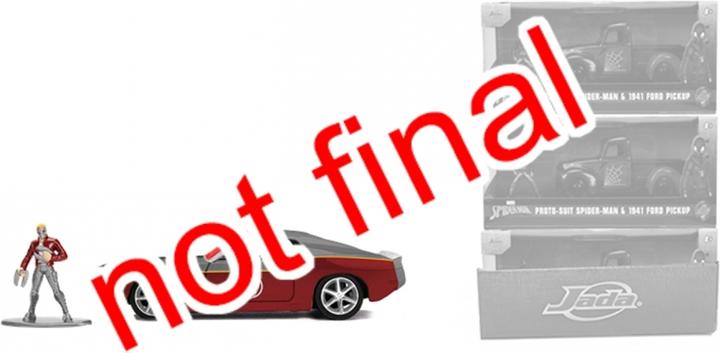 Actual product image Jada Marvel Fastback 1969 Ford Mustang 1:32