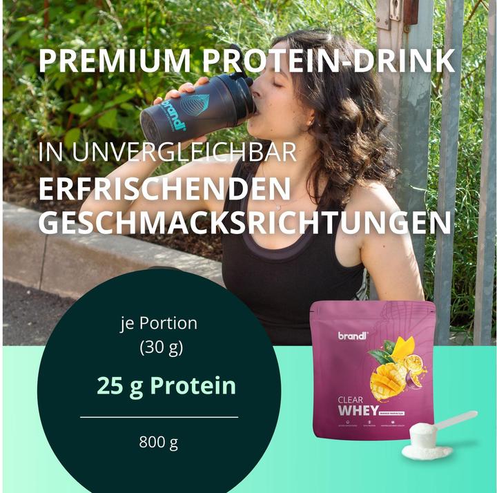 Image du produit Brandl-Nutrition Poudre de Clear Whey (Mangue Maracuja, 1 pcs, 800 g)