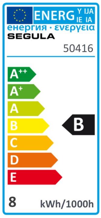Energy Label Segula LED E27 Globe shape 8 W = 25 W (E27, 8 W, 250 lm, 1 x, B)