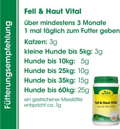 Produktbild cdVet Fell & Haut Vital Hund & Katze
