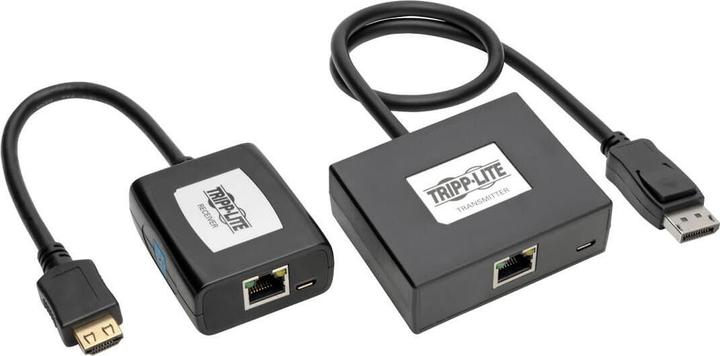 Eaton DisplayPort to HDMI over Cat5/6 Active Extender Kit Pigtail Transmitter/Receiver for