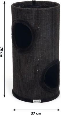 Produktbild Beeztees Bz Kratztonne Stina Schwarz 37 (70 cm, Grau)