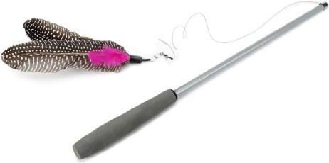 Actual product image Beeztees Bz Teles Cat Fishing Rod Twisty 40 (Catmint toy)