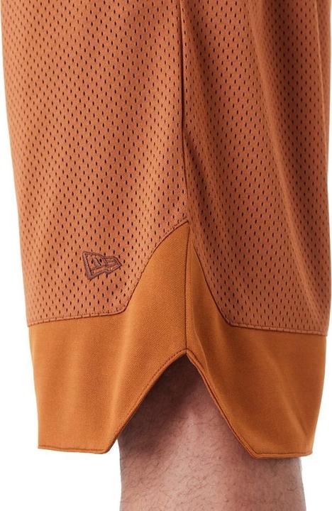 Produktbild New Era Overized Mesh Basketball Shorts earth brown - S (S)