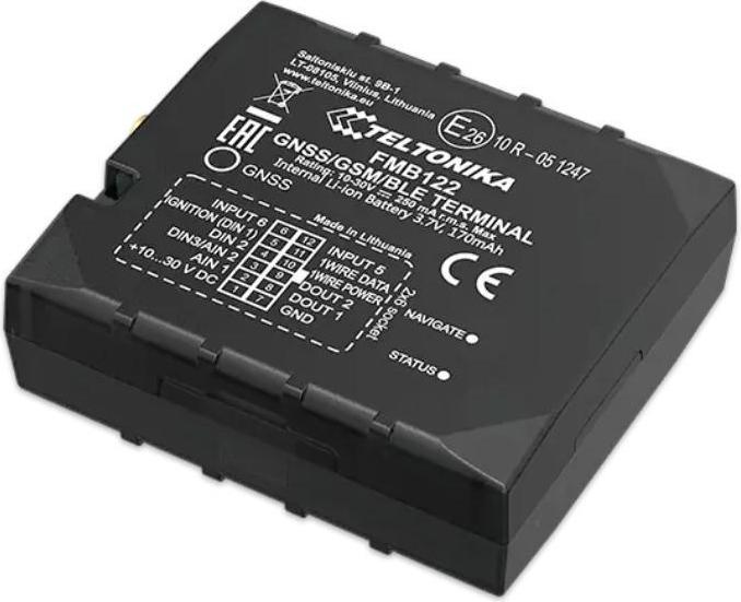 Teltonika FMB122 - DUAL-SIM Tracker with external GNSS Antenna