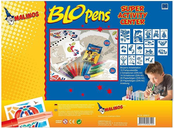 Produktbild Malinos Blopens Airbrush-Stifte (Mehrfarbig, 15 x)