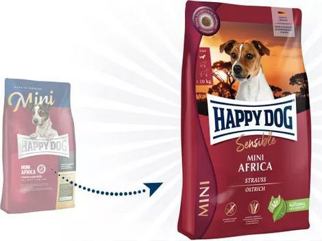 Immagine prodotto Happy Dog Sensible Mini Africa (Adulto, 1 pz., 4000 g)