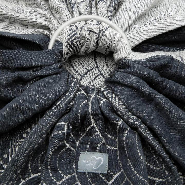 Image du produit Hoppediz Écharpe de portage Ring-Sling qualité biologique (2 m)
