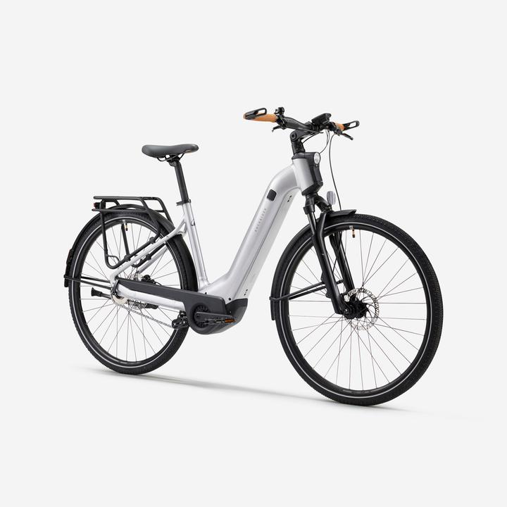 Actual product image Rockrider E-bike trekking bike 28 inch E-ACTV 900 automatic transmission low entry - grey