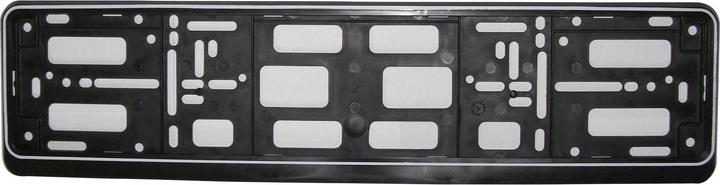 Image du produit HP Autozubehör HP Accessoires pour voiture Support de plaque d'immatriculation en plastique noir (L x l x h) 15 x