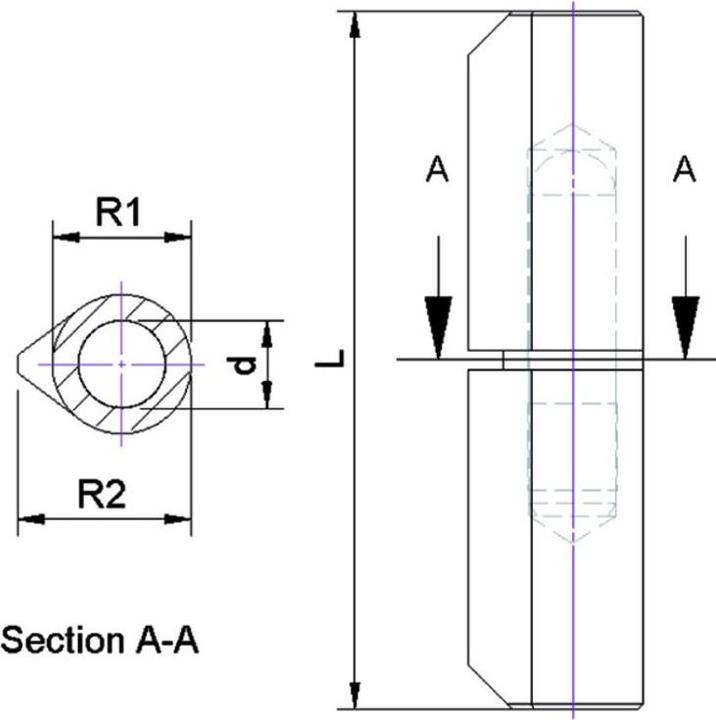 Actual product image Charmag Weld-on tape rolls