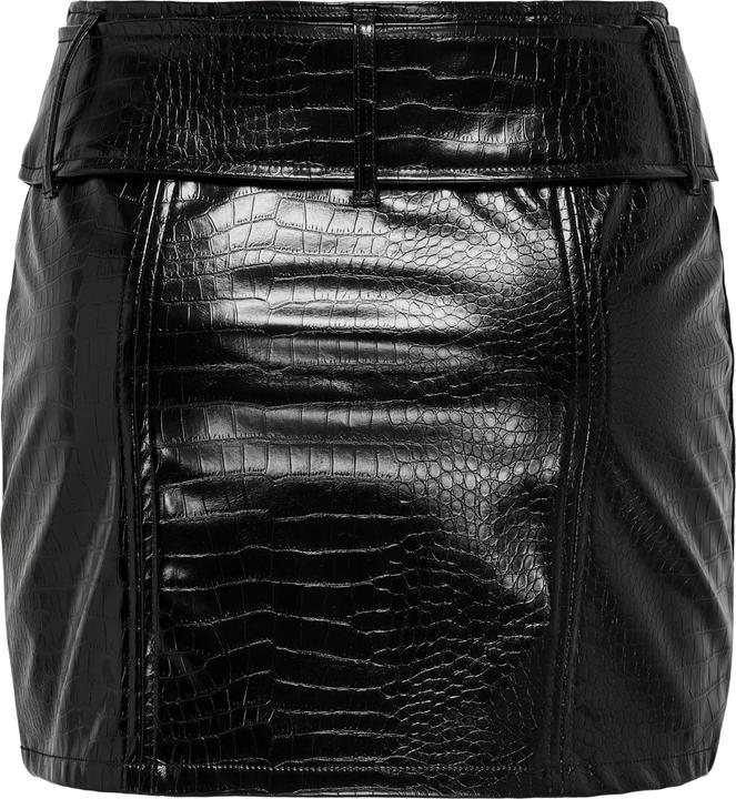 Actual product image Only ONLLIONA faux leather skirt Faux leather skirt (M)