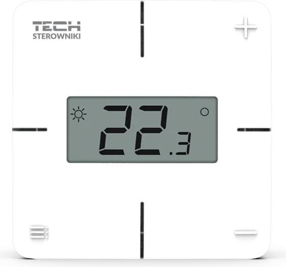 Produktbild No Name Drahtloser mechanischer Raumthermostat schwarz R-8X Tech Regler