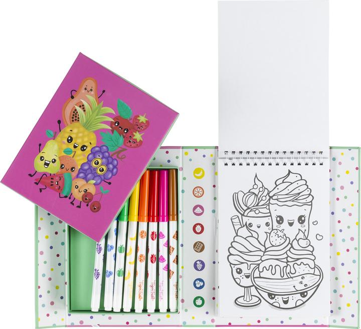 Image du produit Selecta Spielzeug Malvorlagen mit Düften - Fruity Cutie