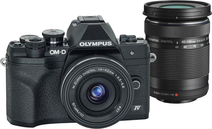 Olympus E-M10 Mark IV + ED 14-42mm + ED 40-150mm (14 - 42 mm, 20.30 Mpx, 4/3)