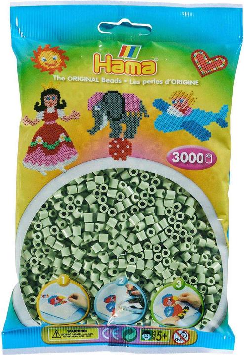 Actual product image Hama Fuse beads - eucalyptus, 1000pcs.