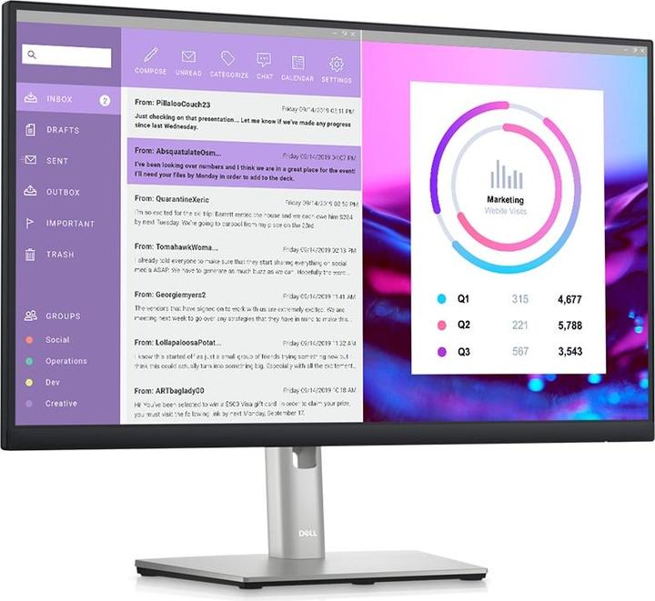 Produktbild Dell P2723DE (2560 x 1440 Pixel, 27")