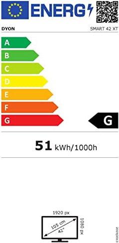 Energie-Label Dyon Smart 42 XT (42", LED, Full HD, 2021)