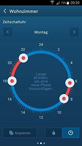 Produktbild Bosch Smart Home Funk-Heizkörperthermostat Heizkörper-Thermostat Reichweite max. (im Freifeld) 100 m
